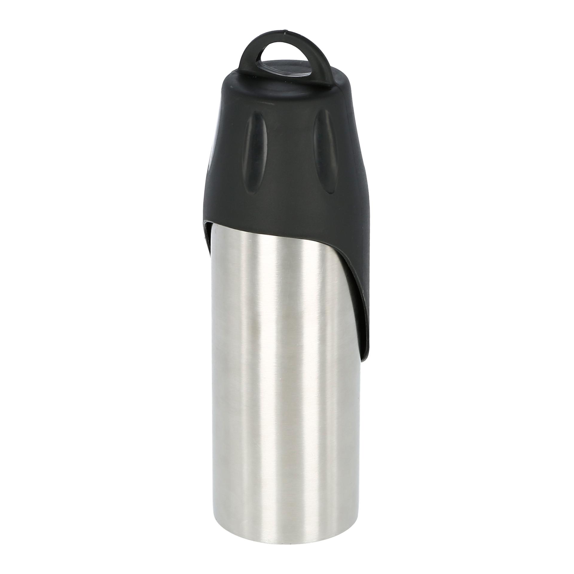 Kerbl Pet Bouteille de voyage en acier inoxydable avec bol - 750 ml