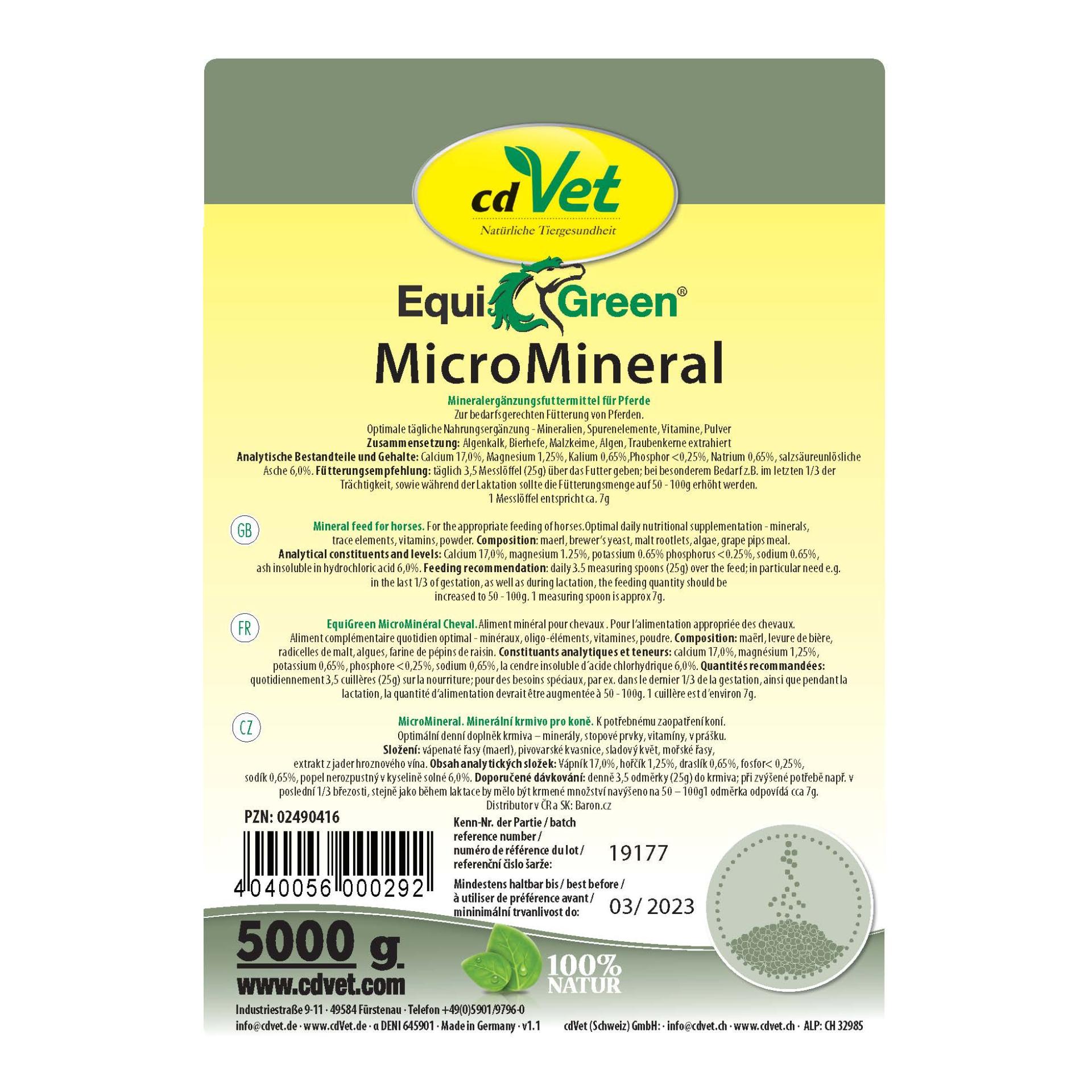 cdVet EquiGreen MicroMineral