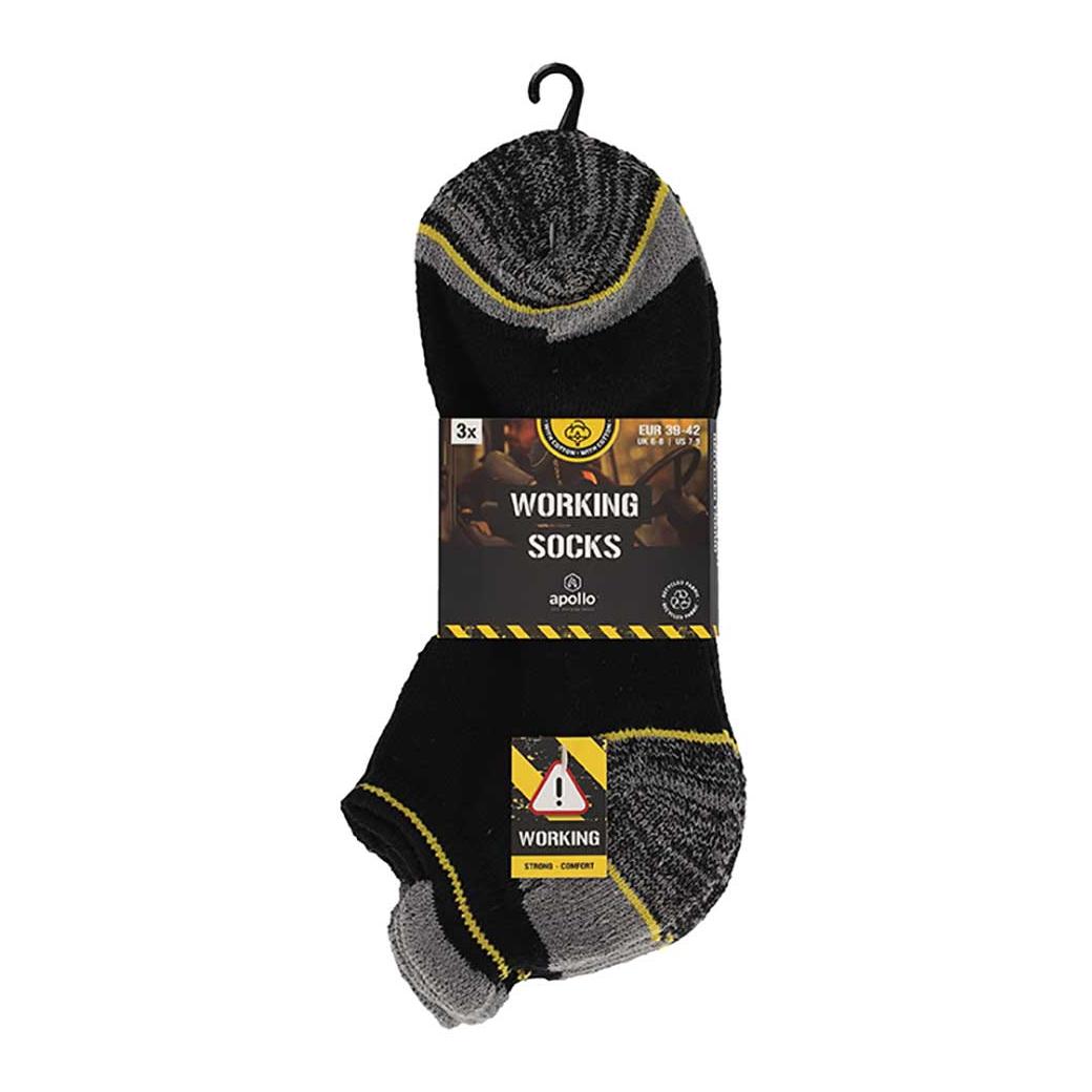 Chaussettes de travail fonctionnelles Sneaker - pack de 3
