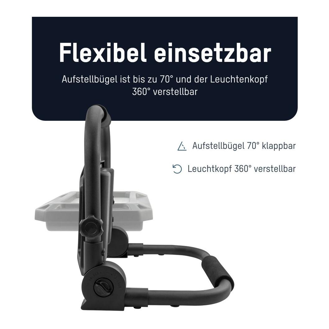 Ansmann Luminary LED Strahler 20 W mit integriertem Akku