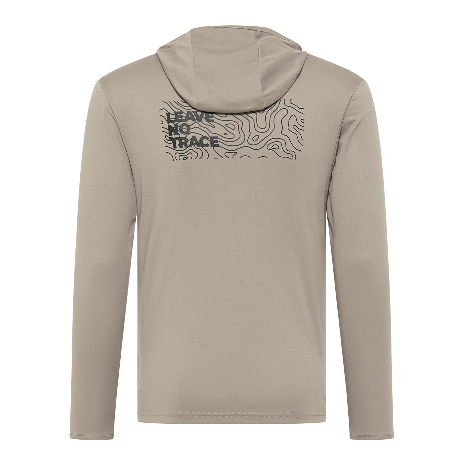 orsino Leave no Trace Active Men's Hoodie - grau