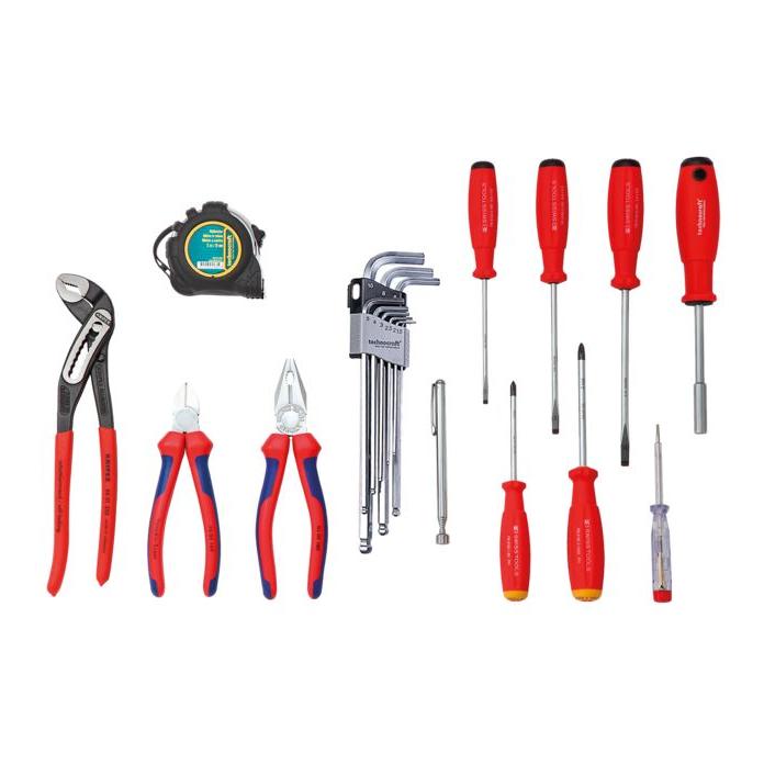 technocraft Caisse à outils ABS "PRO CHROME 185"