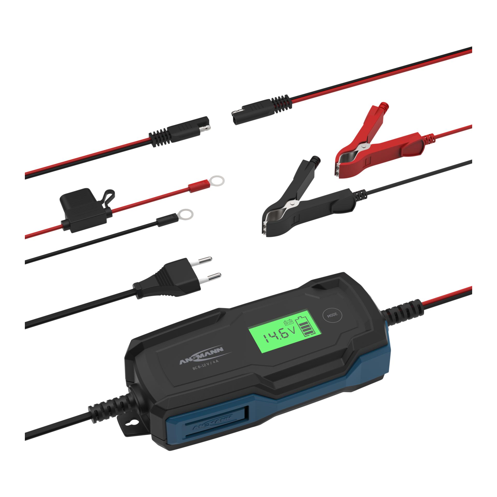 Ansmann Chargeur de plomb BC 6-12V / 4 A