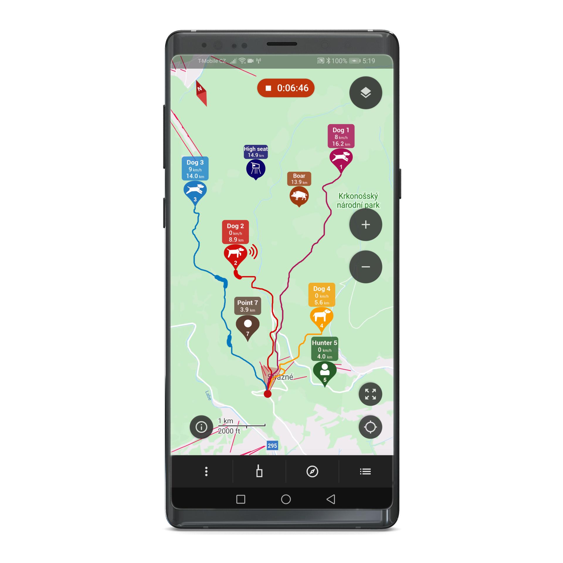 Dogtrace GPS X30 Hundeortungsgerät