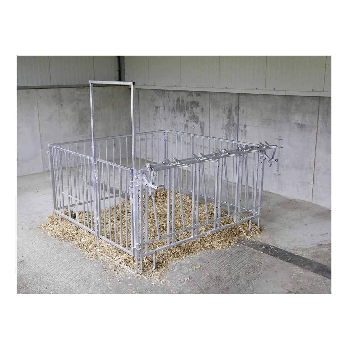 Kerbl Fanggitter 5 Plätze modulare Zaunaufstallung