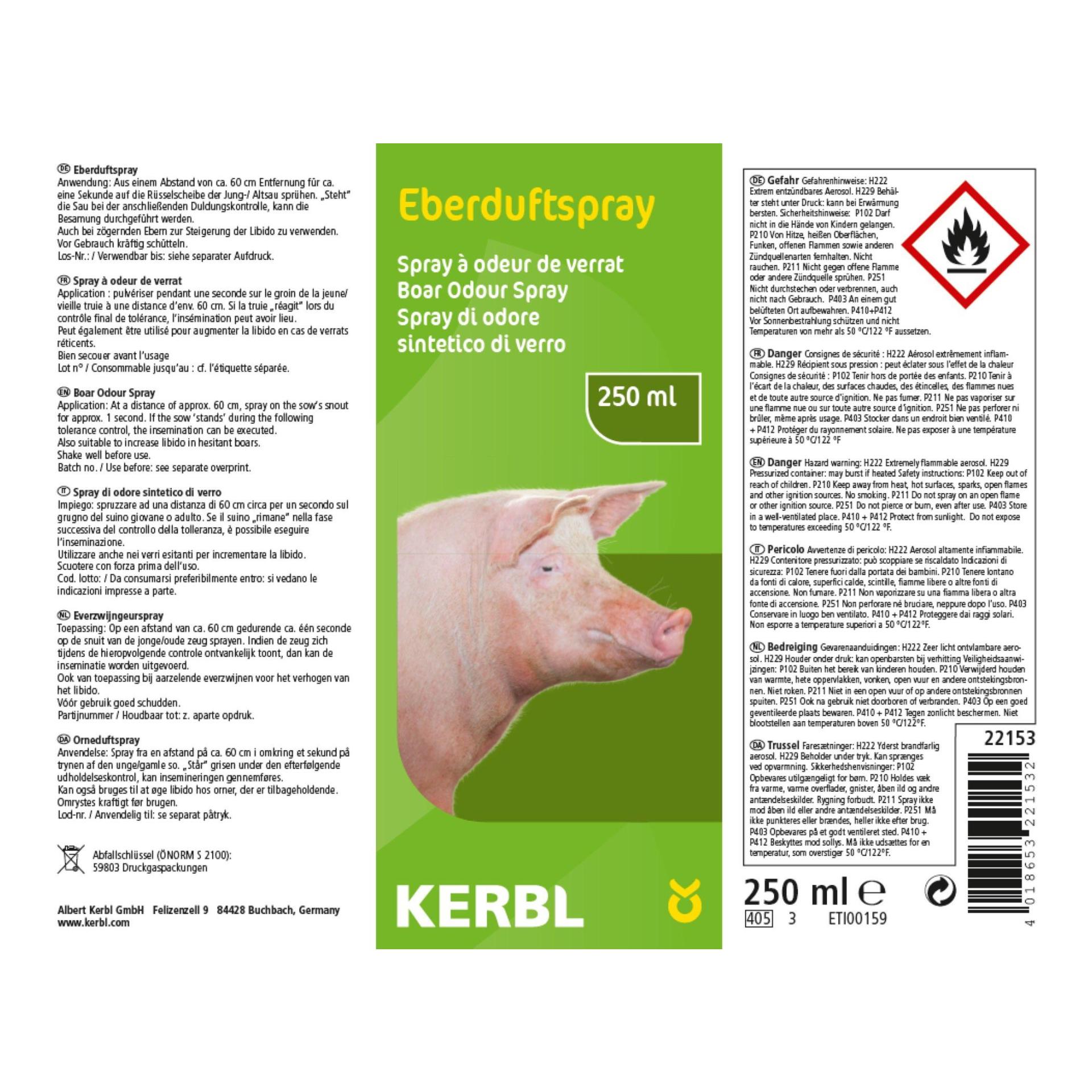 Kerbl Eberduftspray KERBL 250 ml