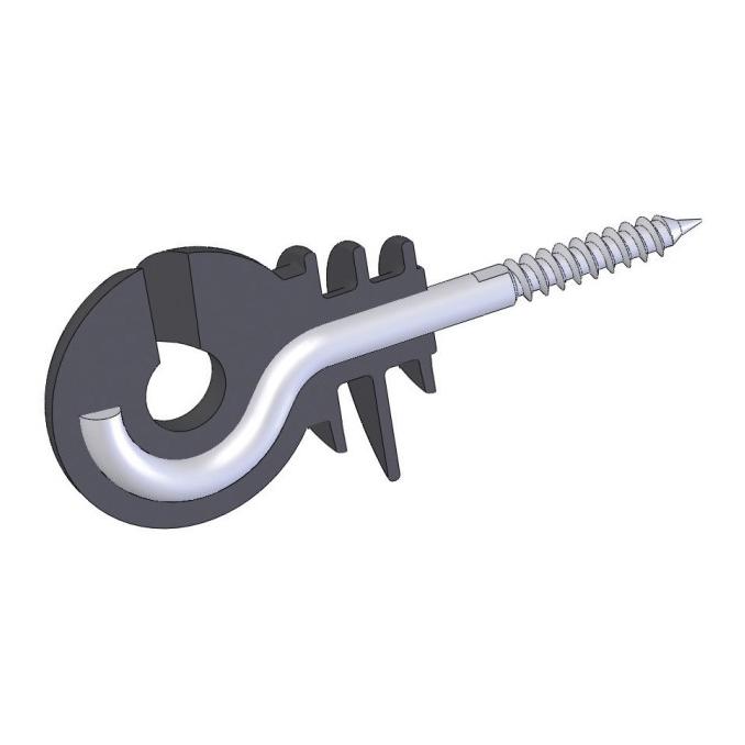 AKO Ringisolator Eimer inkl. Einschrauber, 250 Stk.