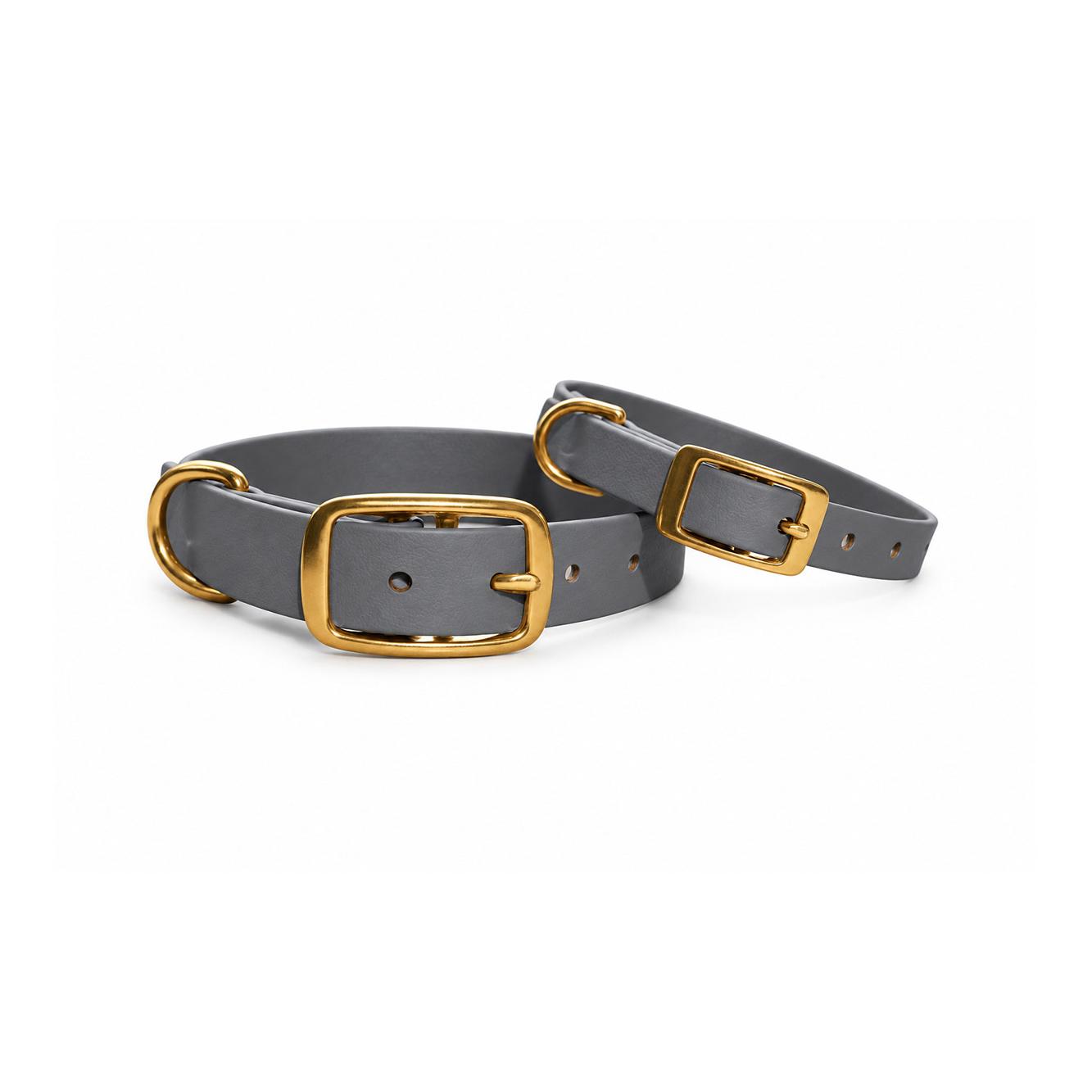 Treusinn. Hundehalsband verstellbar Biothane STAY