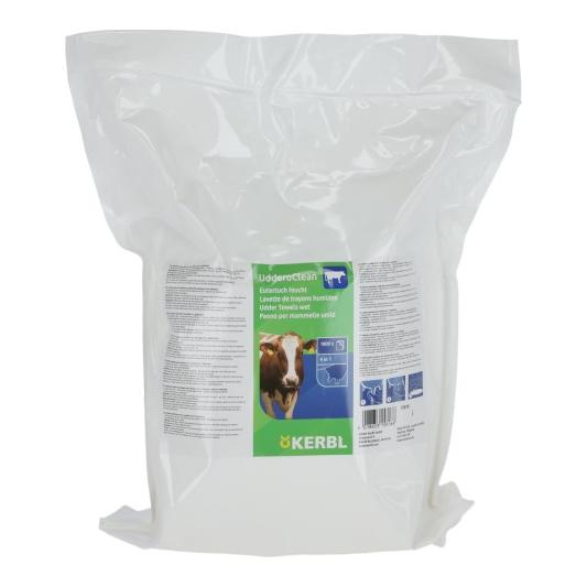 Kerbl UDDERO CLEAN Eutertücher feucht Nachfüllpack Weiss
