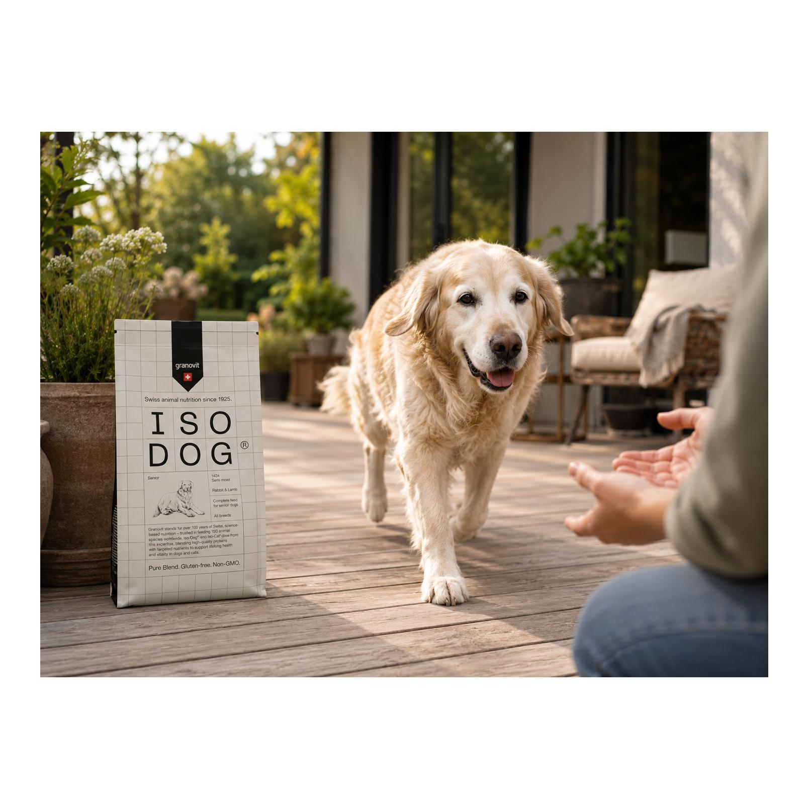 Iso-Dog Senior Halbfeucht Kaninchen & Lamm