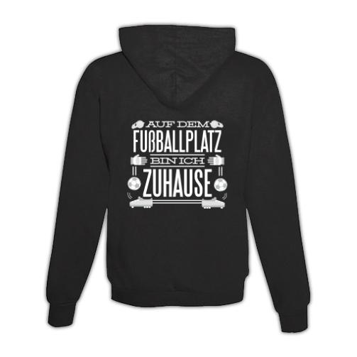 JoyLine Pull à capuche « Terrain de football » unisexe