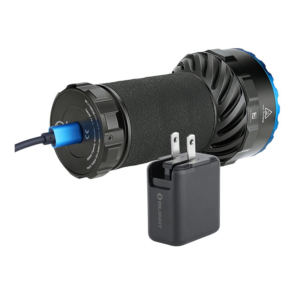 Olight Marauder 2 LED Suchscheinwerfer mit 14000 Lumen - Schwarz