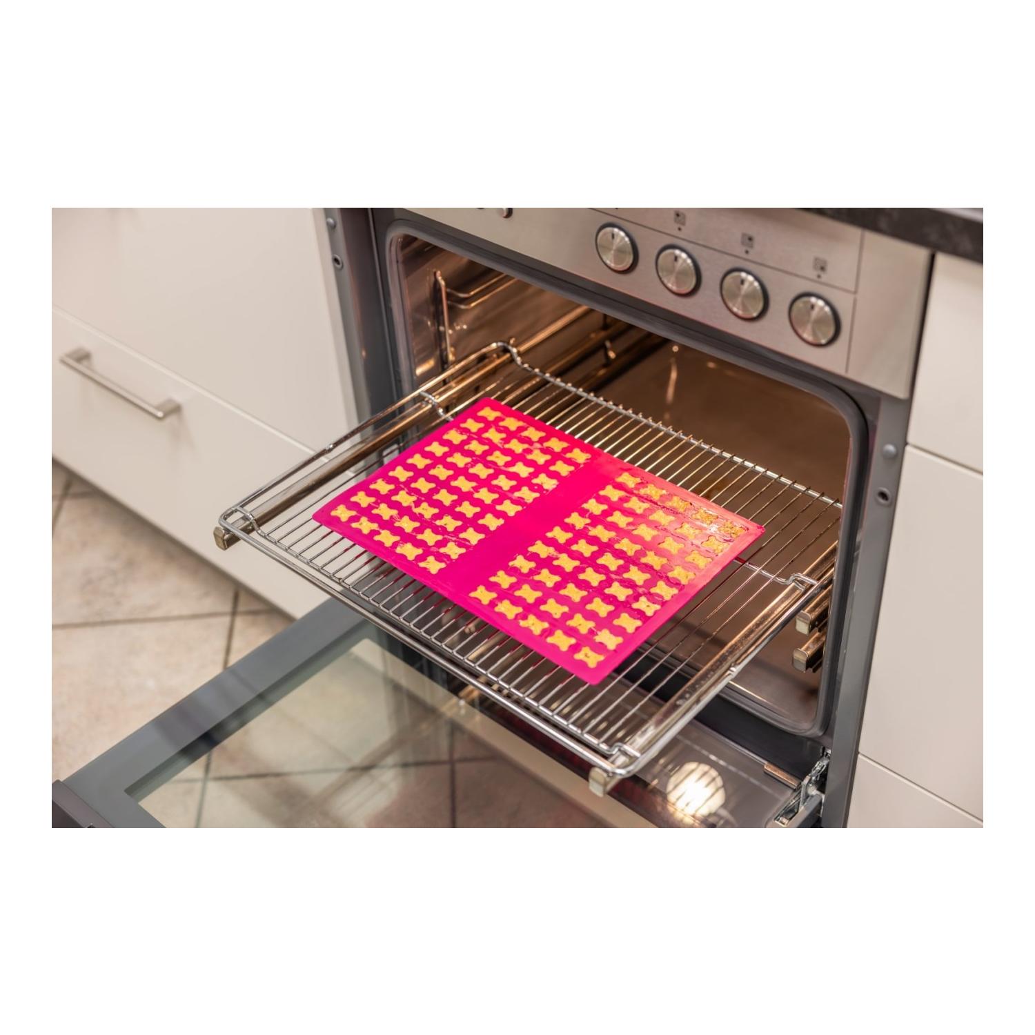 Kerbl Pet Tapis de cuisson en silicone pour biscuits pour chiens en forme d'os