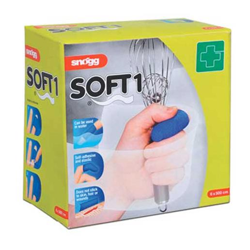 Snögg Soft NEXT - 6cm x 4,5m blau Glacier-deepsea