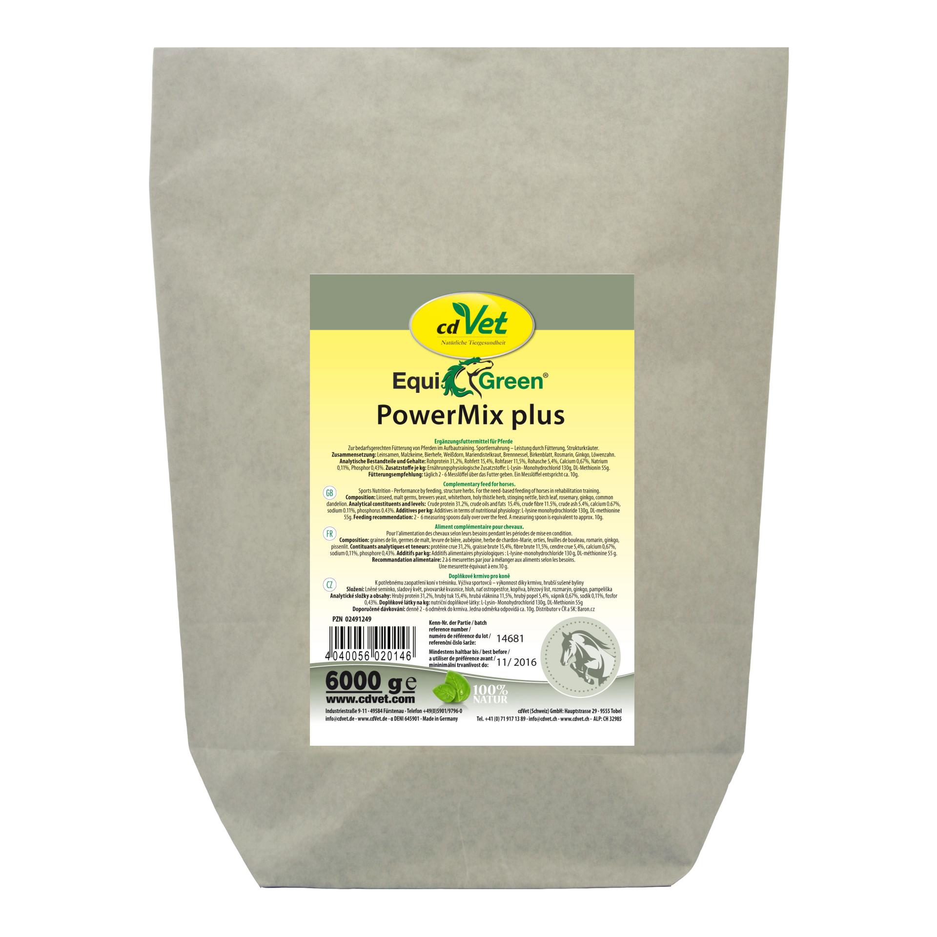 cdVet EquiGreen PowerMix plus