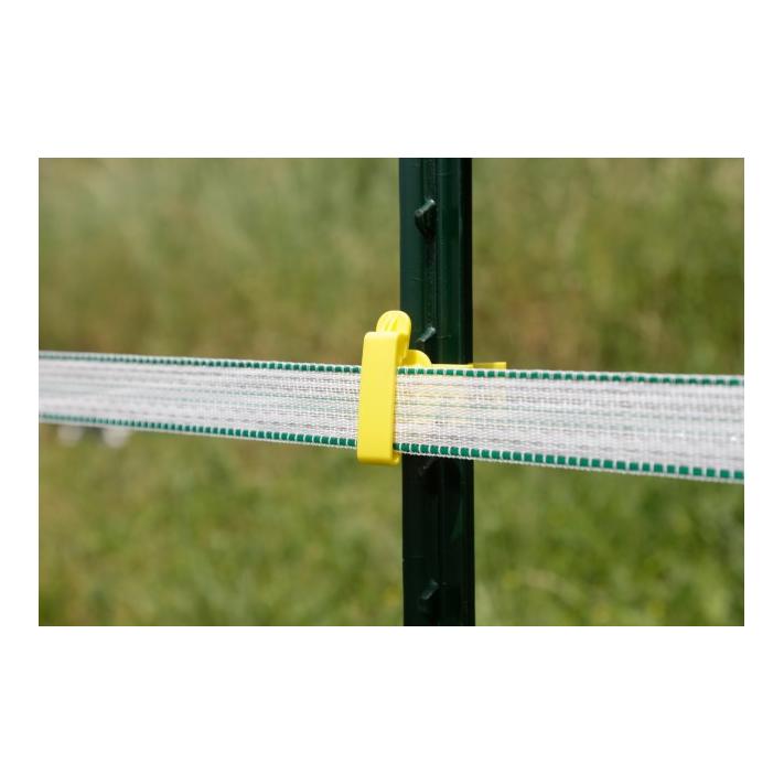 AKO Isolateur de ruban pour poteau en T 25 pièces - Jaune
