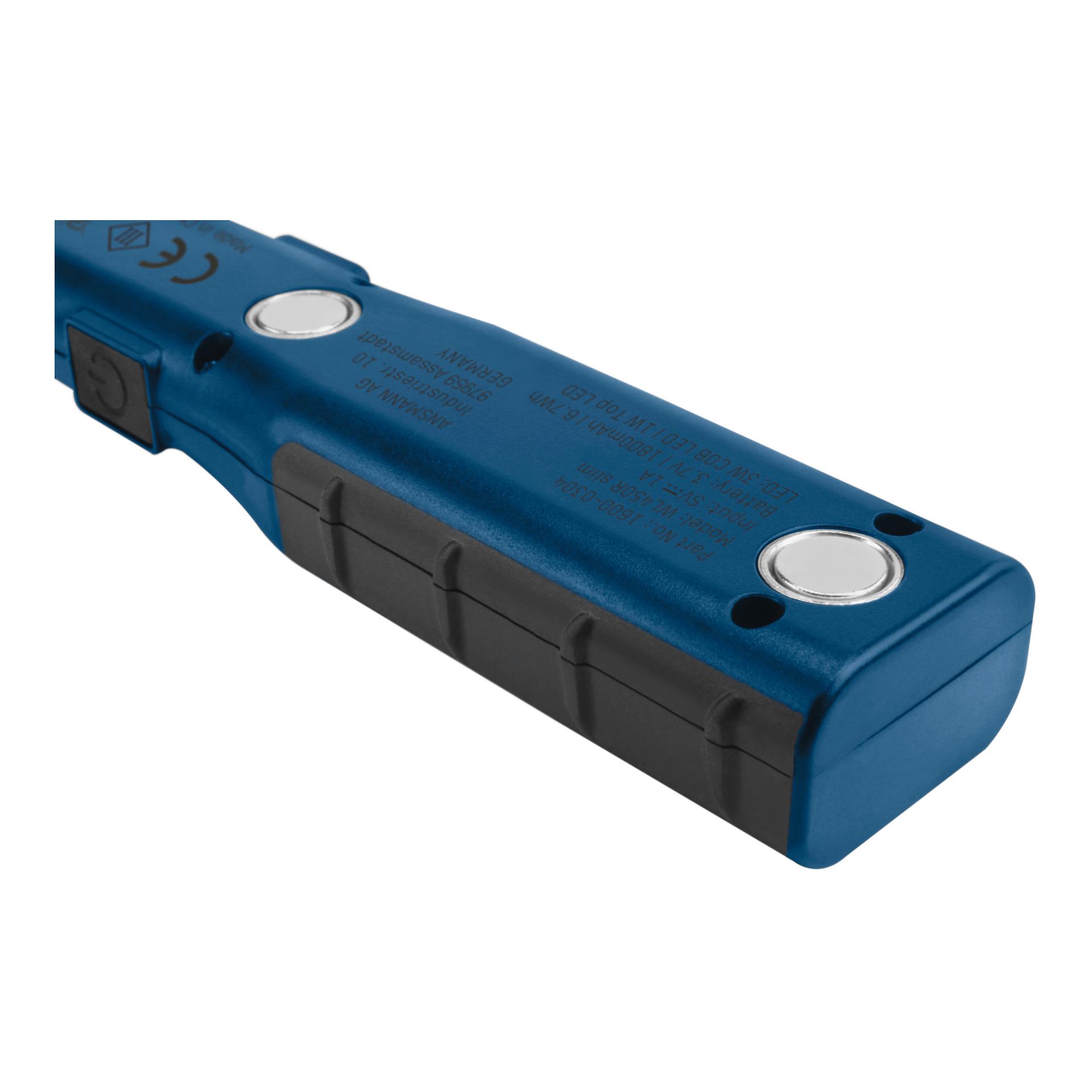 Ansmann Werkstattlampe WL450R slim aufladbar - blau