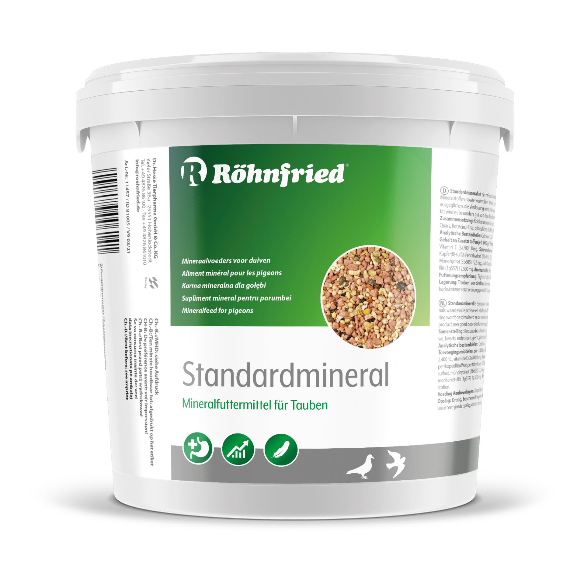 Röhnfried Standardmineral - Mineralstoffe, Spurenelementen und Wirk- und Vitalstoffen