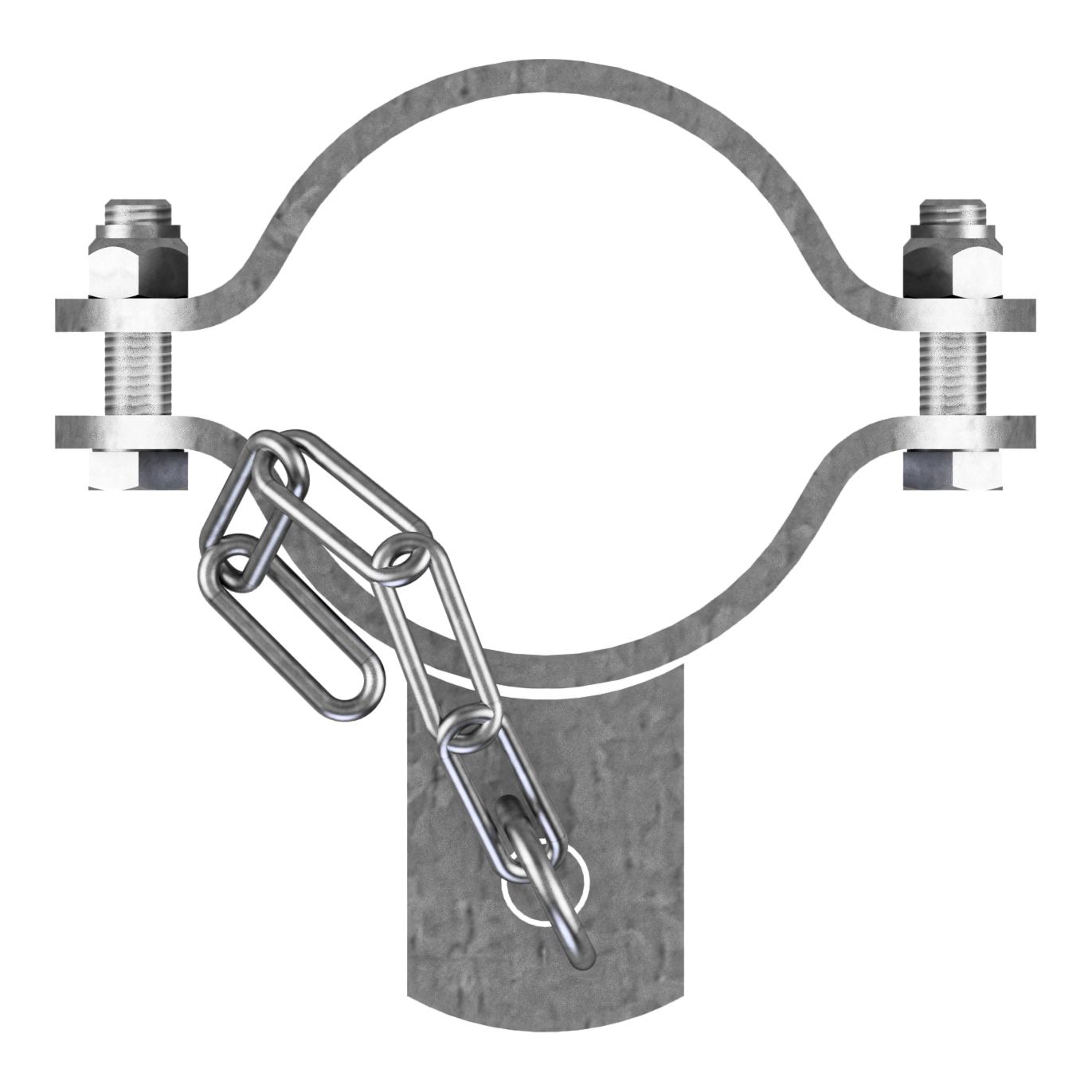 Agritubel Collier de serrage simple avec support de verrou