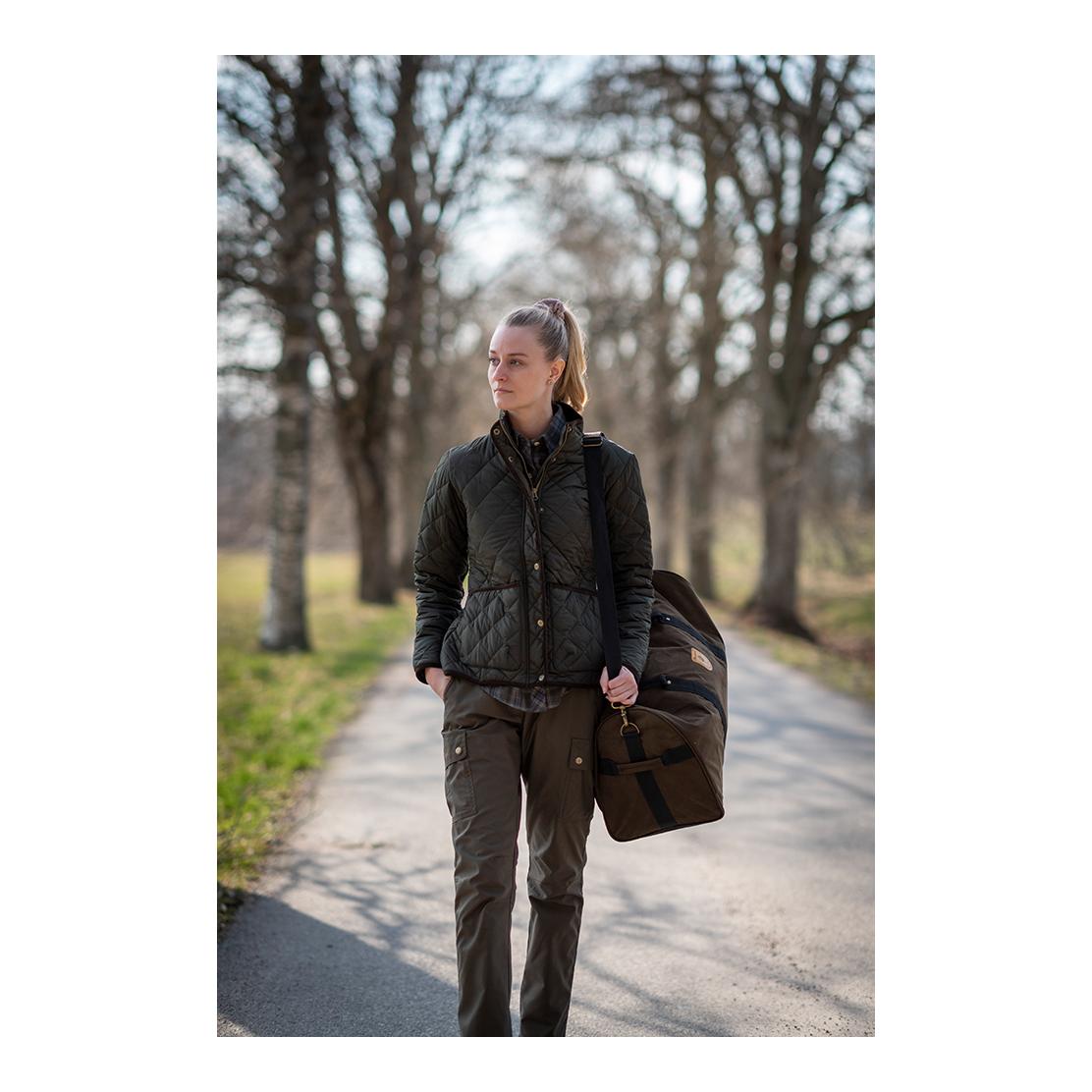 Pantalon pour femmes Finnveden Tighter - olive foncé