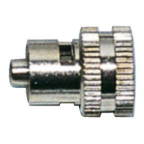 Hauptner-Herberholz Verbindungsstück innen Gewinde; aussen Luer-Lock Silber