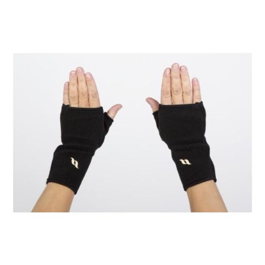 Back on Track Halbhandschuhe Fleece - schwarz