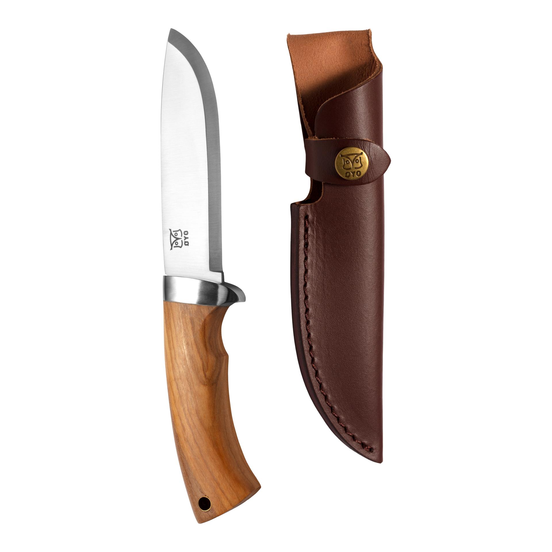 Øyo RONDANE JUNIOR- Jagd/Outdoormesser mit Lederscheide