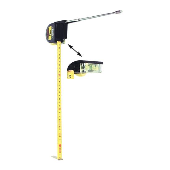 Hauptner-Herberholz Rollbandmessstock Schwarz