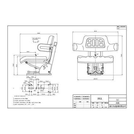 Siepmann Schleppersitz Vario comfort