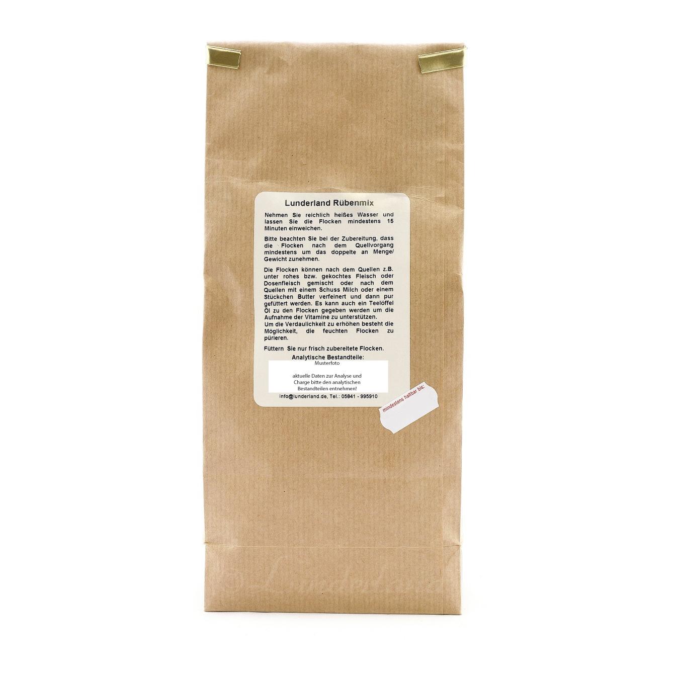 Lunderland Rübenmix, Ergänzungsfuttermittel für Hunde