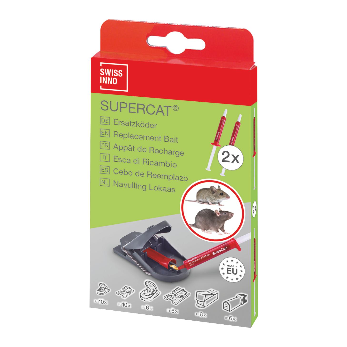 SWISSINNO Köderspritze für Mäuse- & Rattenfallen