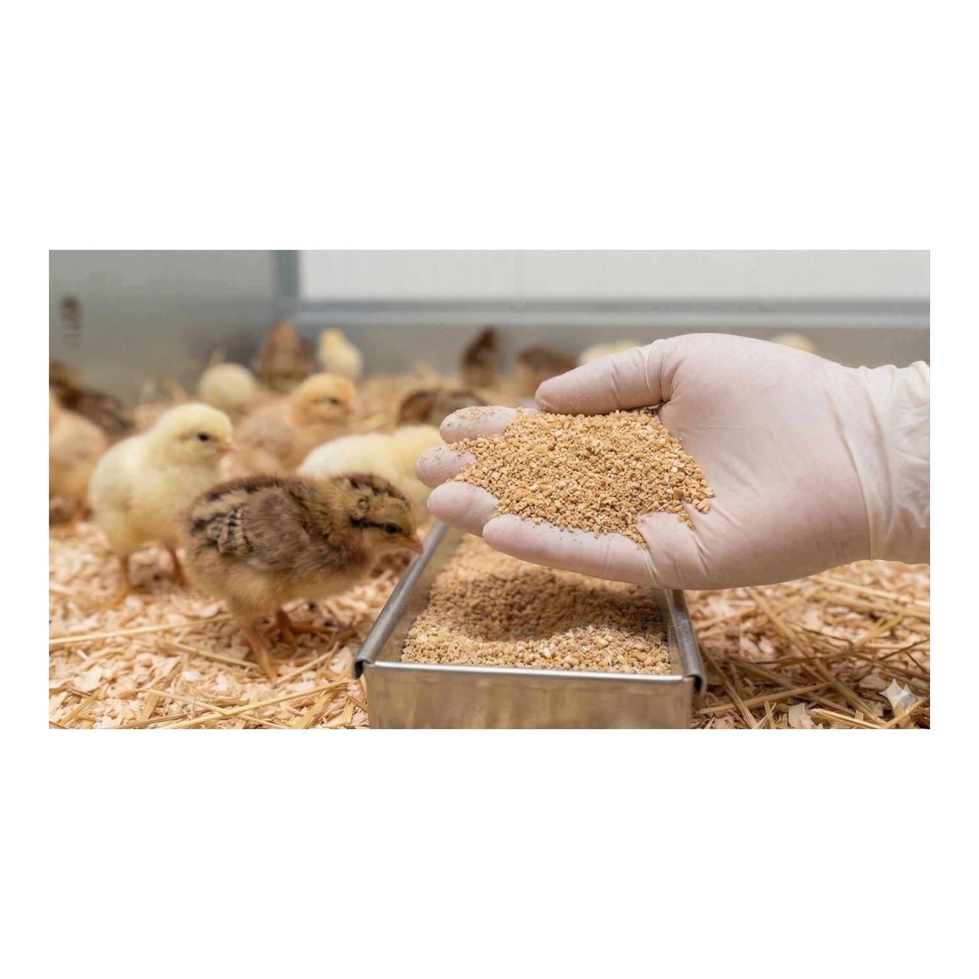 granovit Kükenfutter - Aufzuchtfutter für Küken (1-16 AW) mit Kokzidiostatik, Granulat