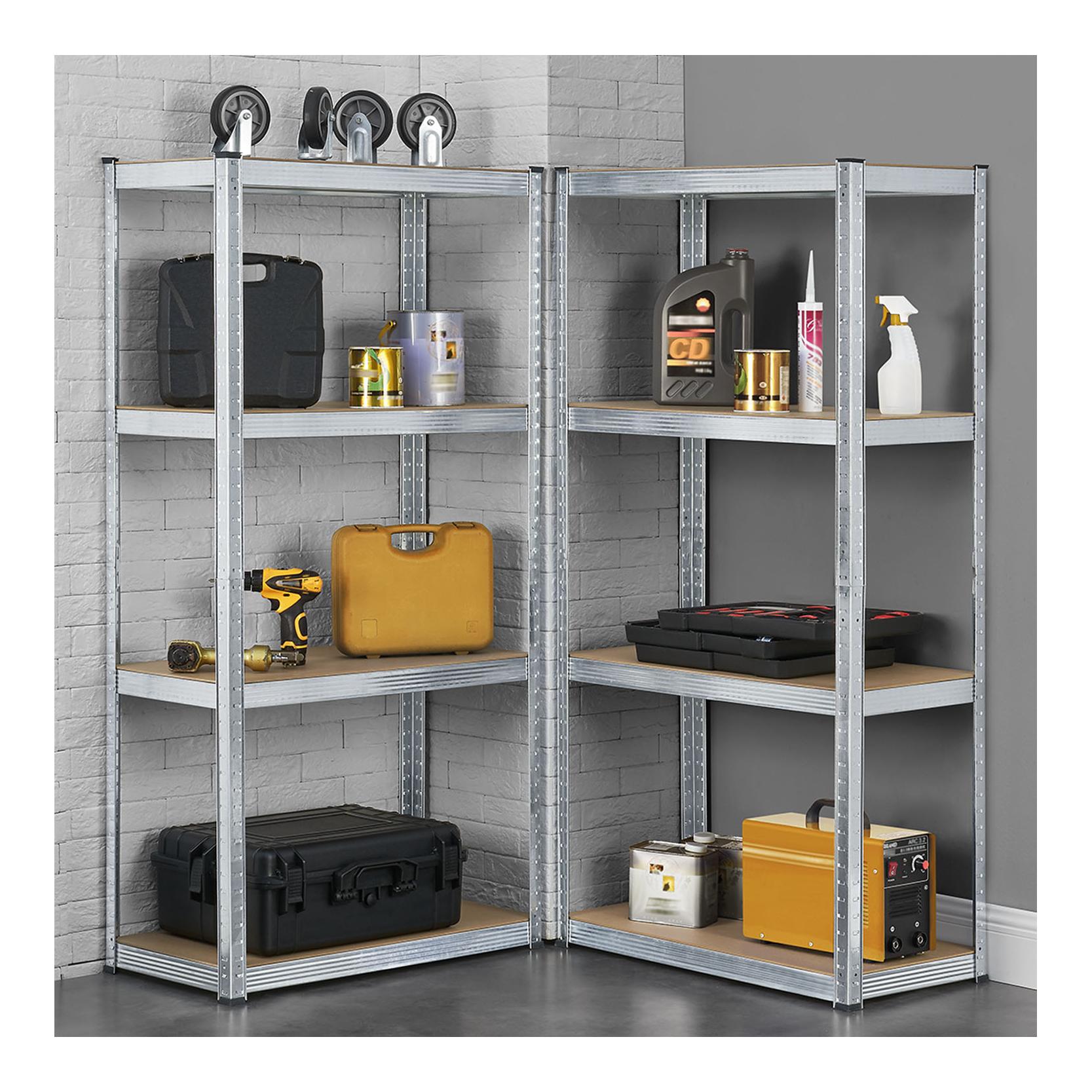Hauptner 2er Set Lagerregal 160 x 80 x 40 cm