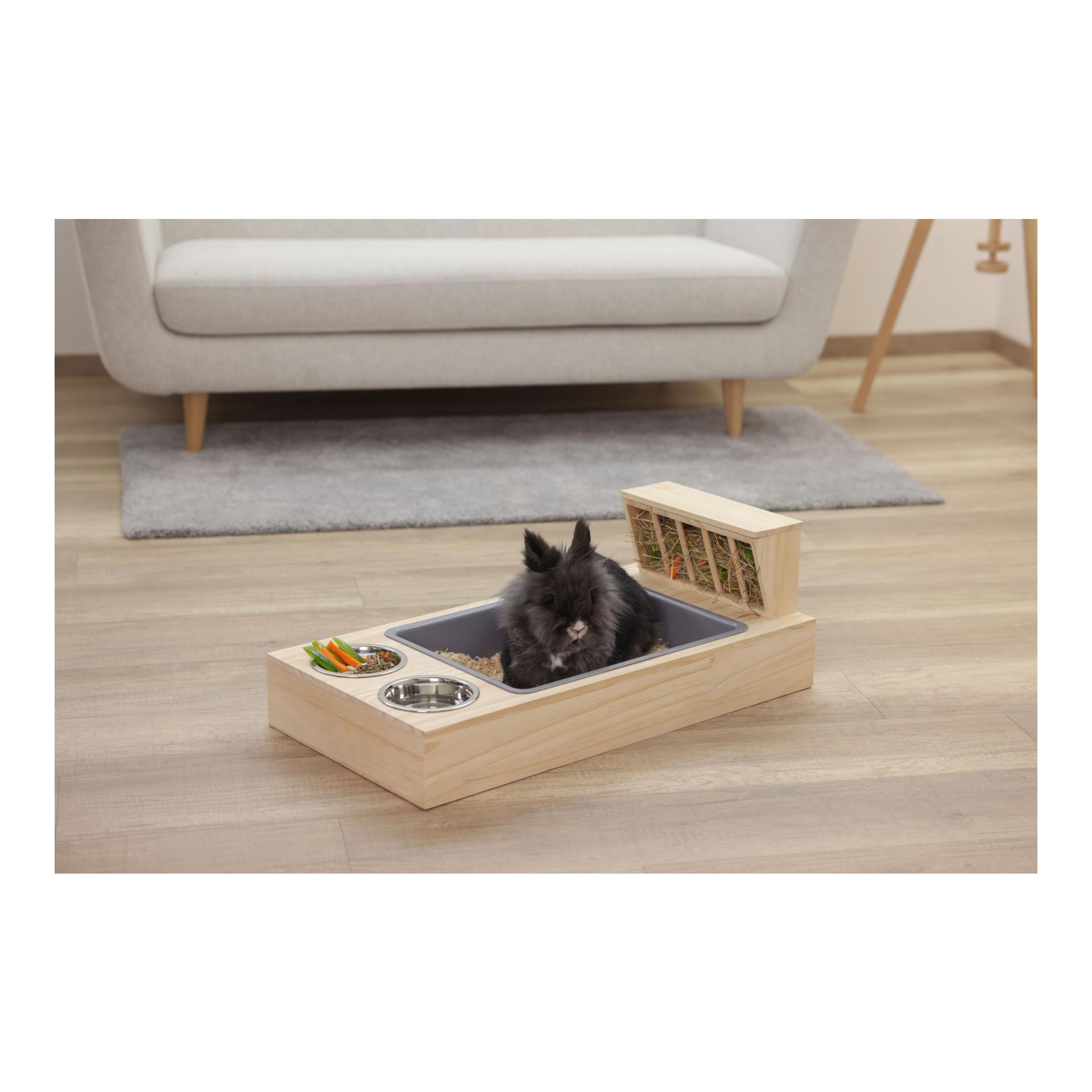 Kerbl Pet Station de creusage et d'alimentation