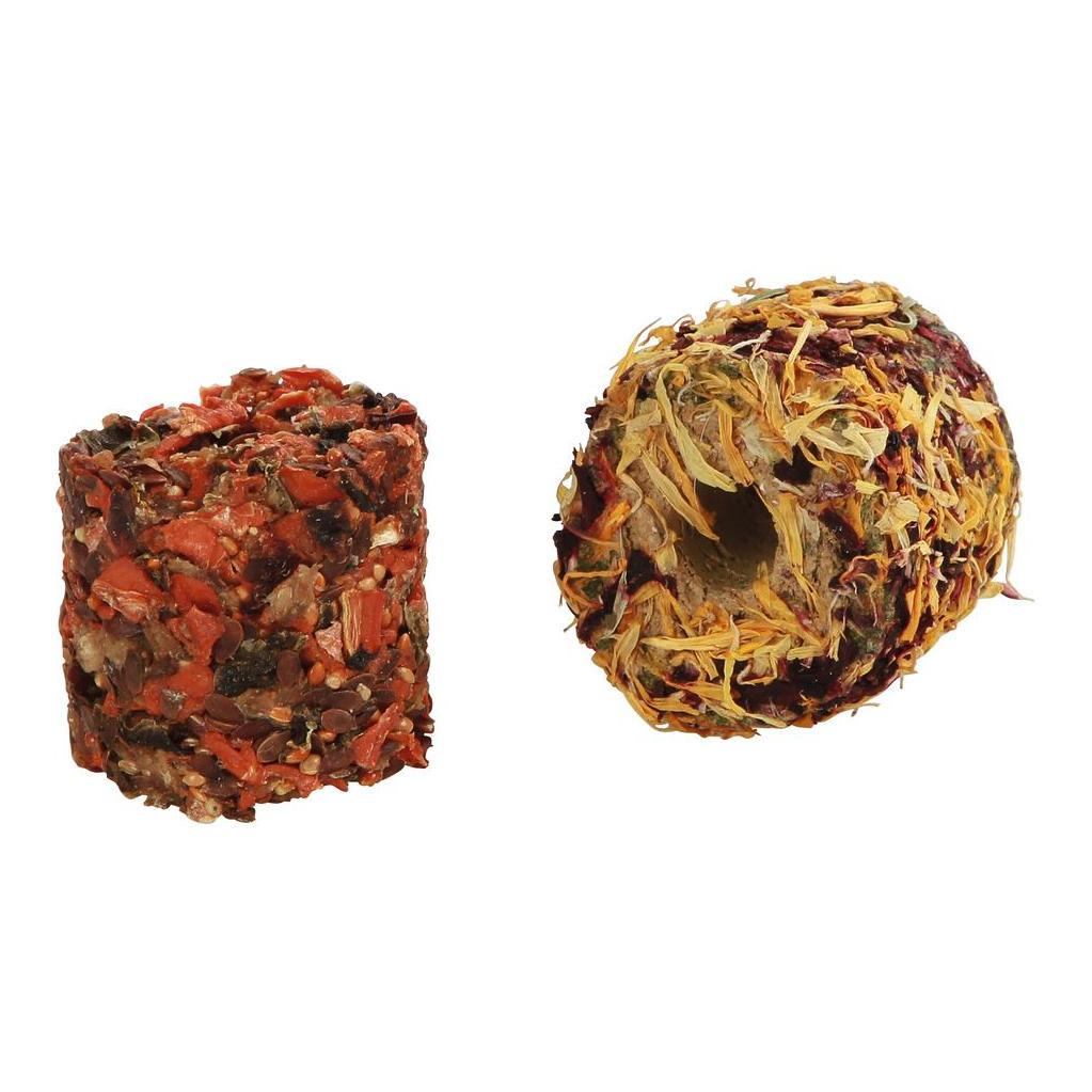 Kerbl Pet Nachfüllpack für Rollbuffet 2er Braun, Orange, Multi
