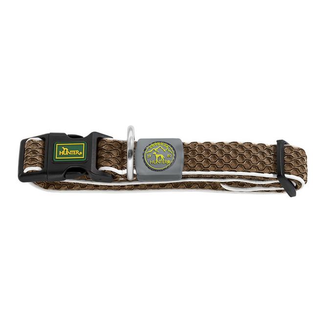Hunter Hundehalsband Hilo Vario Basic - braun