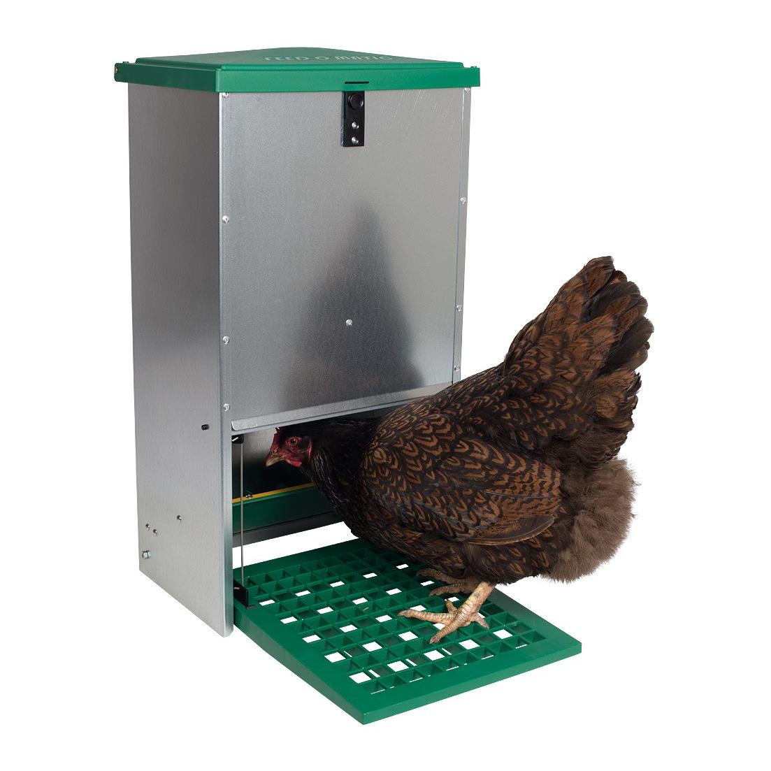 Olba Feedomatic Futterautomat mit Trittklappe
