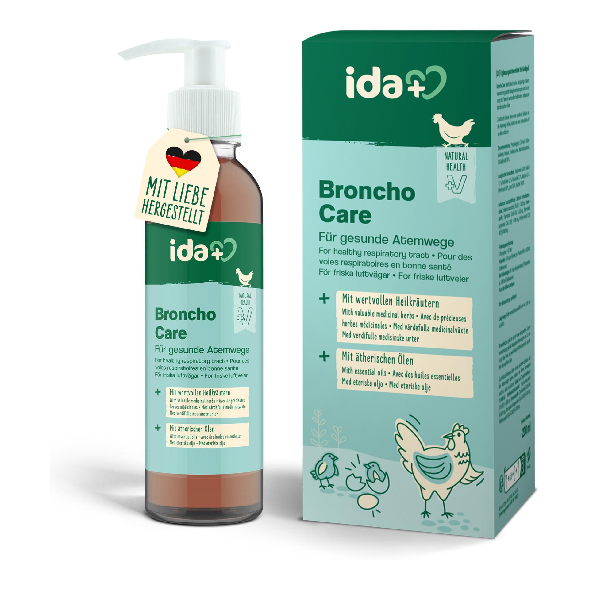 IdaPlus BronchoCare pour poulets et poussins - soutient les voies respiratoires