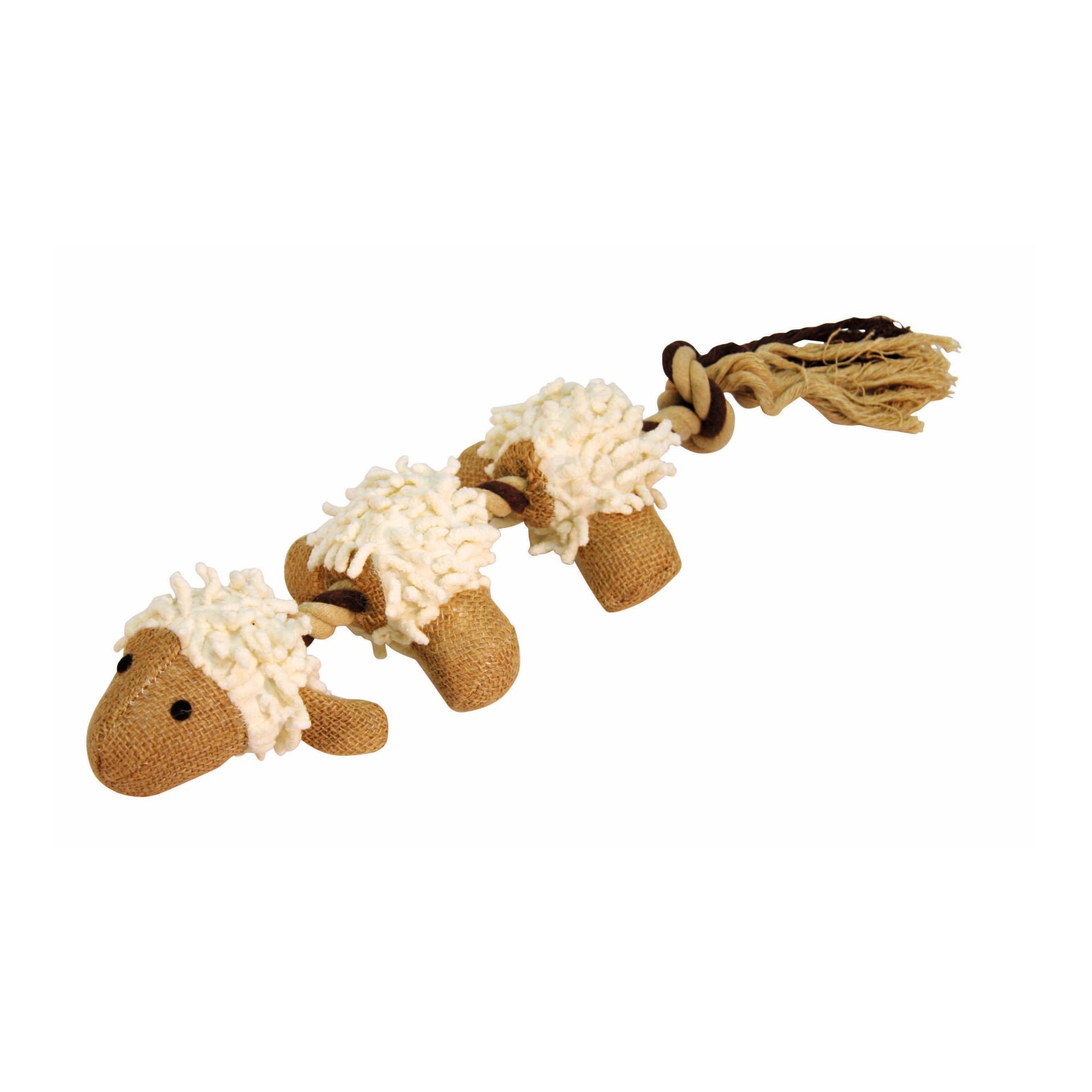 Kerbl Pet Hundespielzeug Shaggy Lamm aus Chenille
