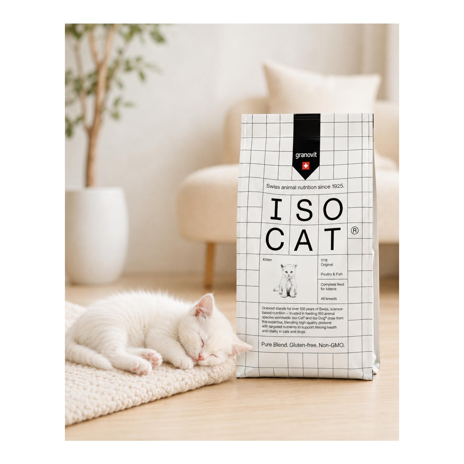 Iso-Cat Kitten 1718 Original Volaille & Poisson