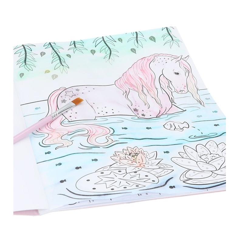 Miss Melody Wasserfarben Malbuch
