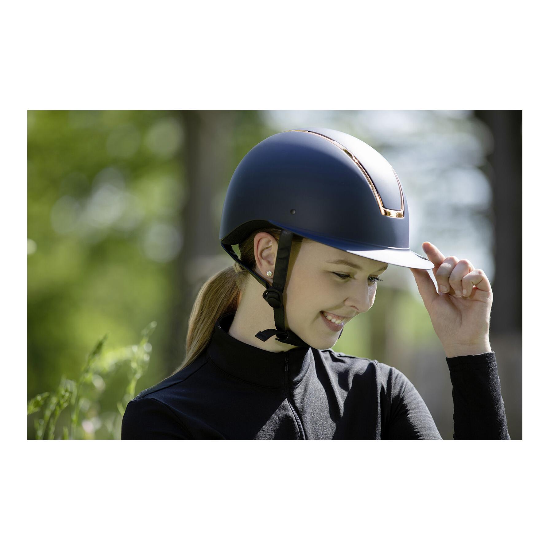 HKM Casque d'équitation Lady Shield