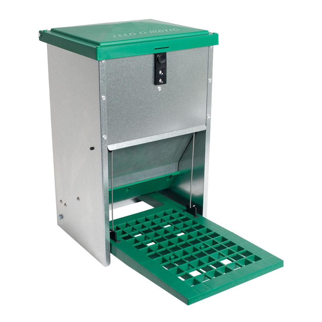 Olba Nourrisseur à trémie avec ouverture automatique ALMA 5 kg