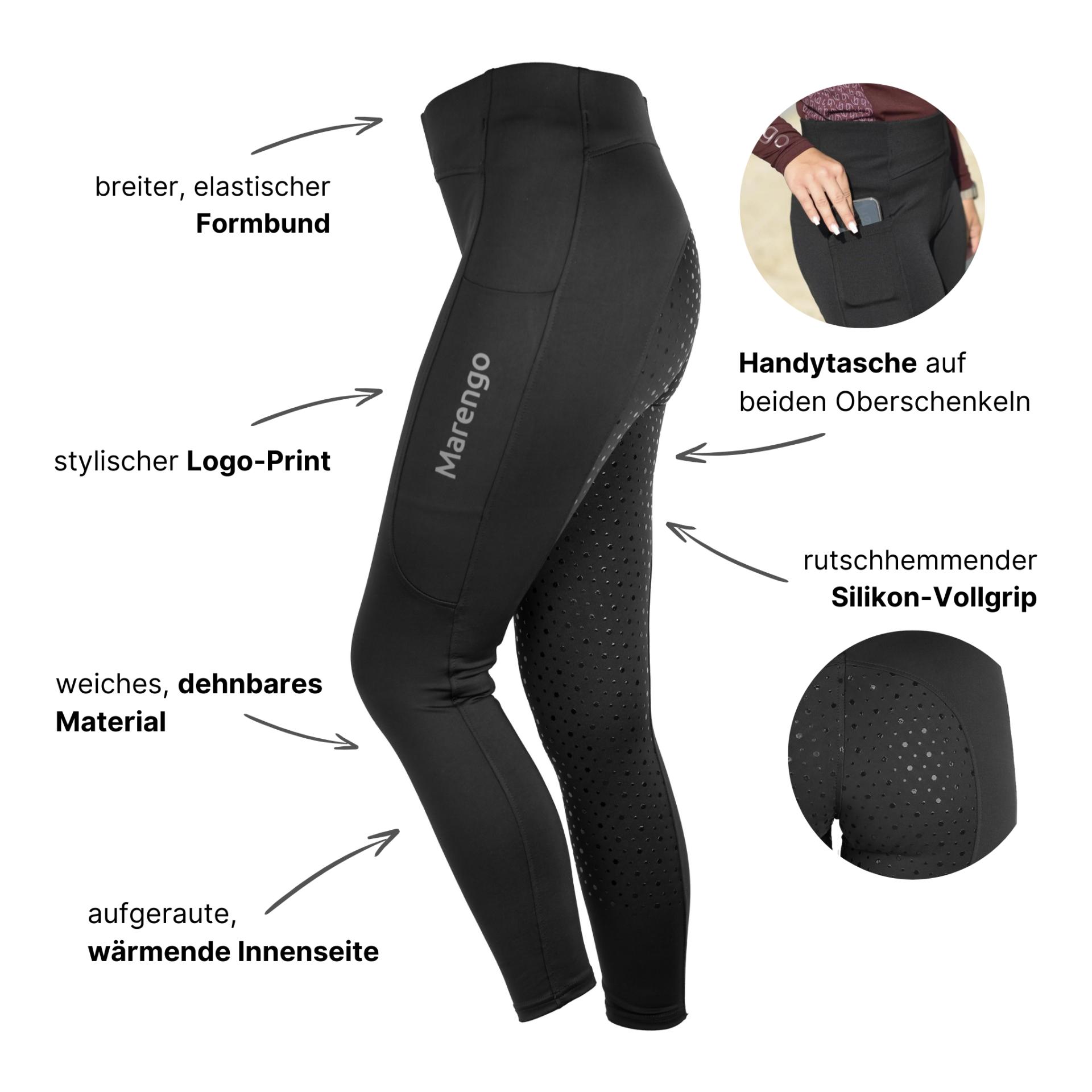 Marengo Thermo-Reitleggings Chilly Fullgrip
