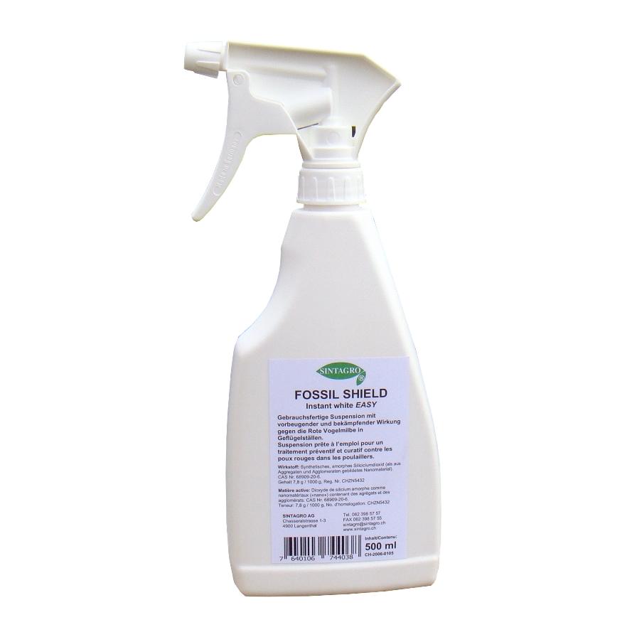 Sintagro Fossil Shield Instant White Easy - gegen Rote Vogelmilbe beim Geflügel