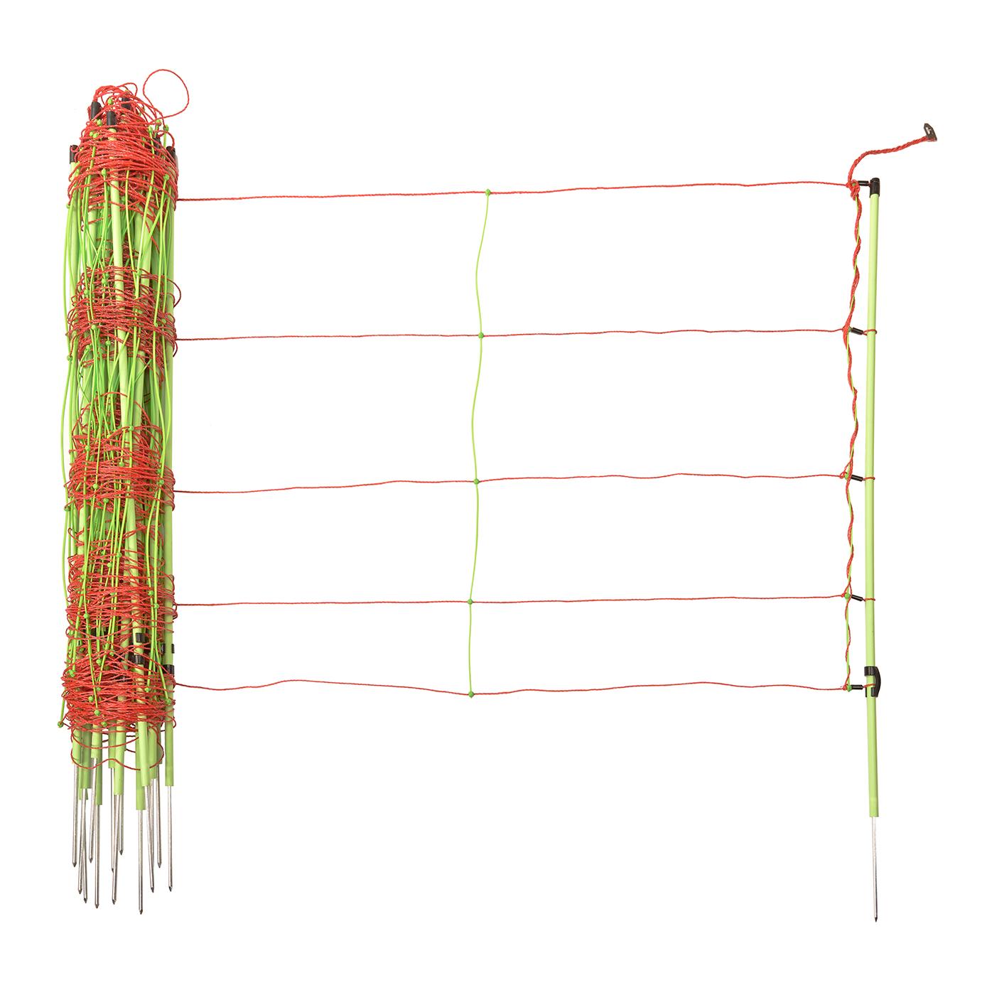 Euro Netz Weidenetz Multiflex - Einzelspitz Orange/Grün