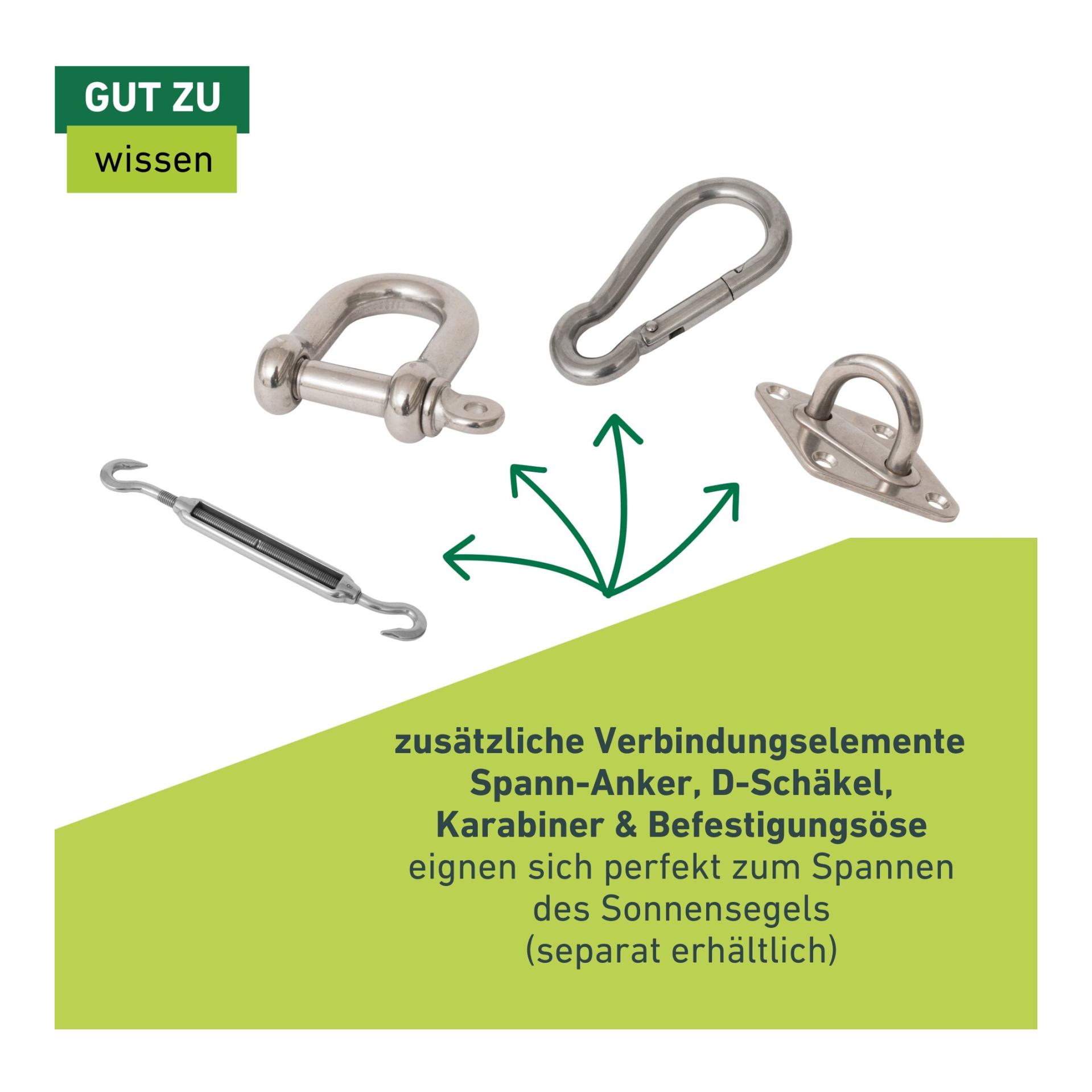 Windhager Halte-Öse, Edelstahl