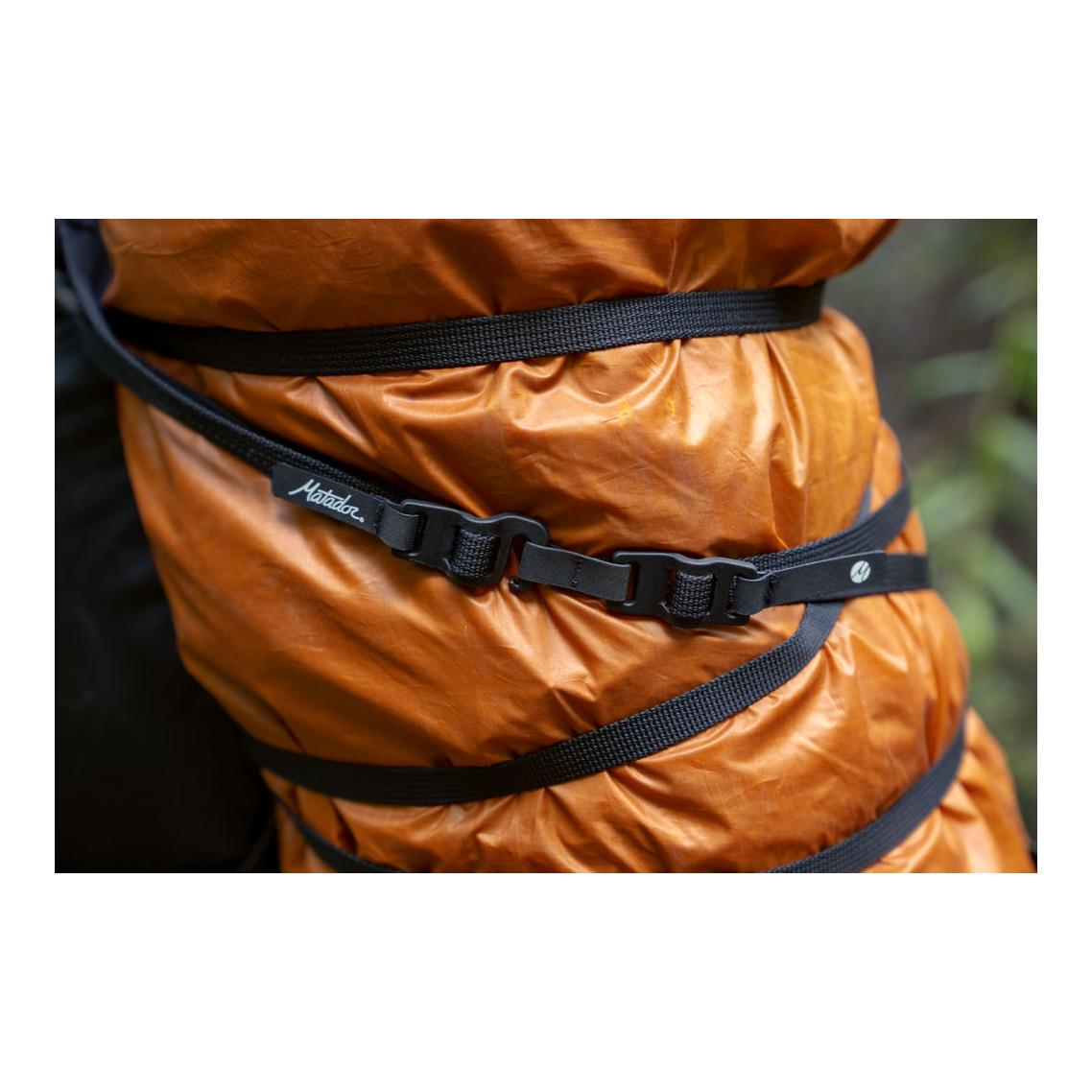 Better Tether Ausrüstungs-Straps 2er Pack - Schwarz