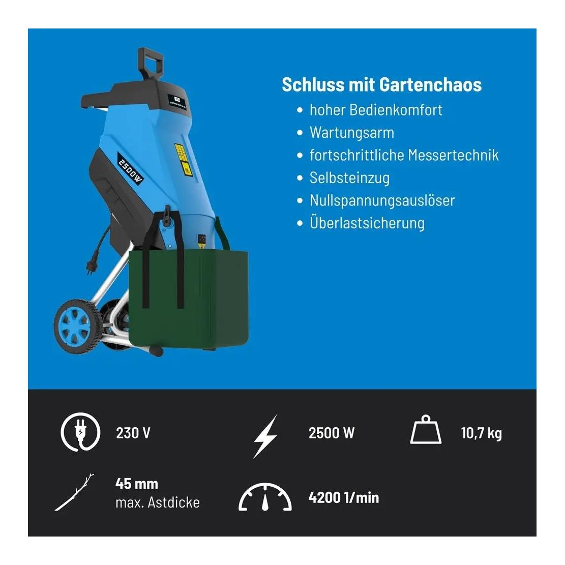 Güde Gartenhäcksler GH 2501