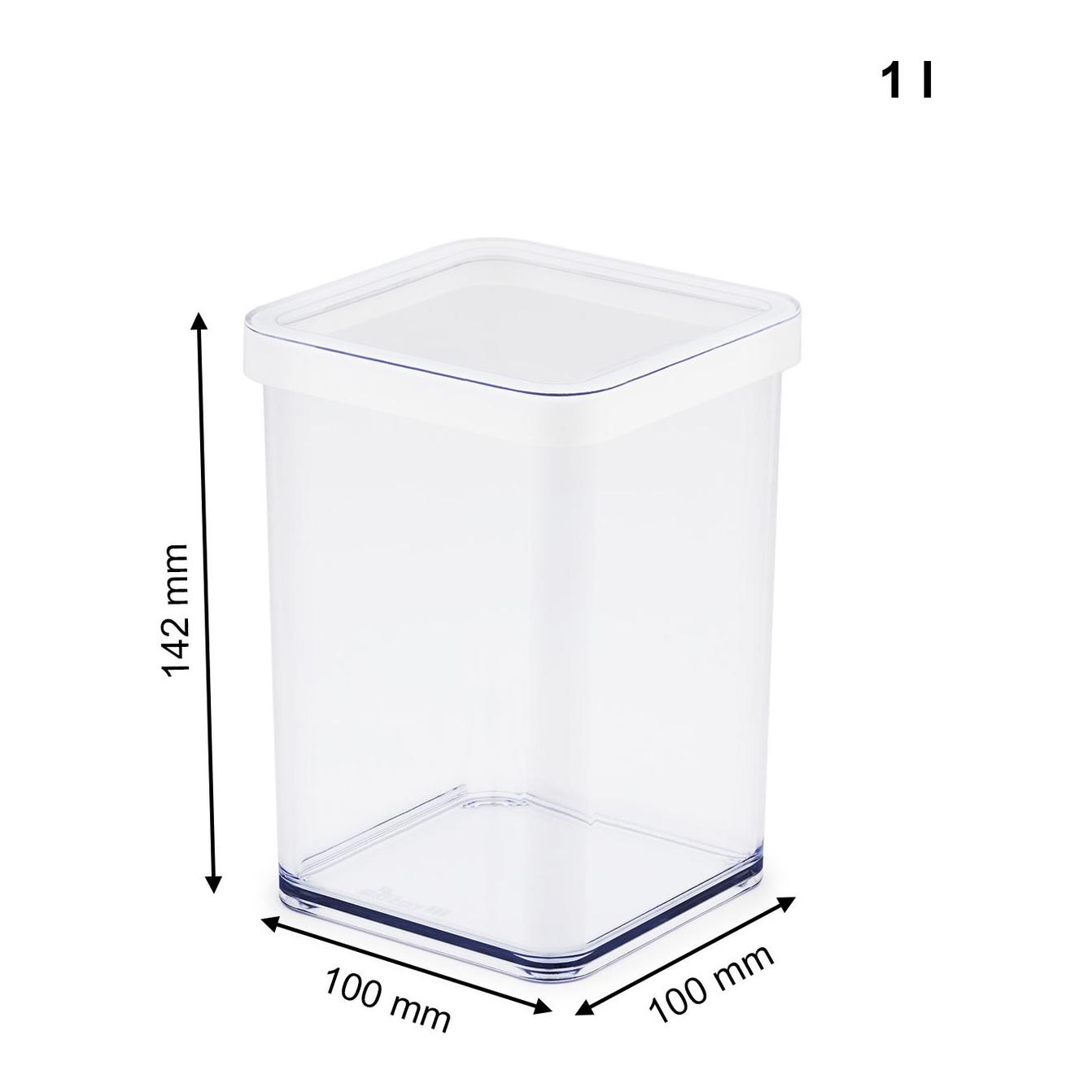 Rotho Premium Boîtes à provisions LOFT - Set 5 pcs.